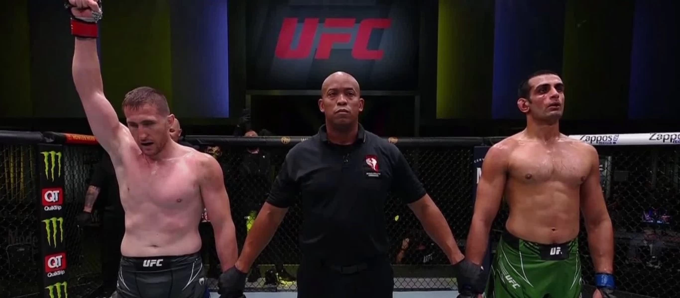 UFC: Ιστορική νίκη για τον Α.Μιχαηλίδη - Η πρώτη για Έλληνα στον θεσμό (βίντεο)